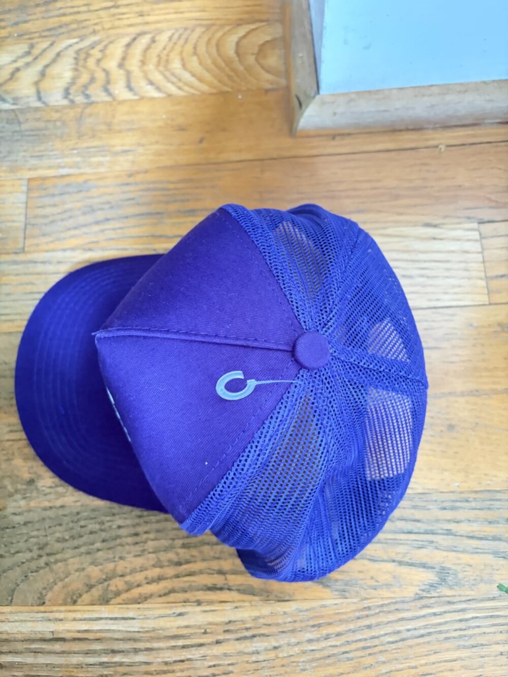 Cabella's Trucker Baseball Cap Purple Adjustable Snap Back Bass Pro Shop - Picture 7 of 8